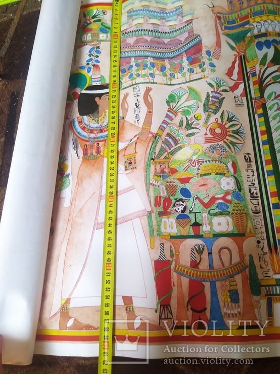 Египет картина рисованная 61 на 87 см, фото №7
