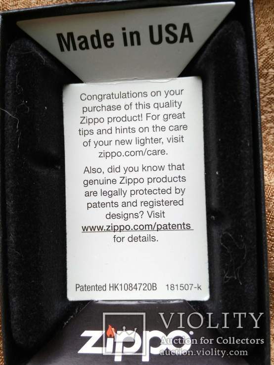 Zippo made in USA, фото №4