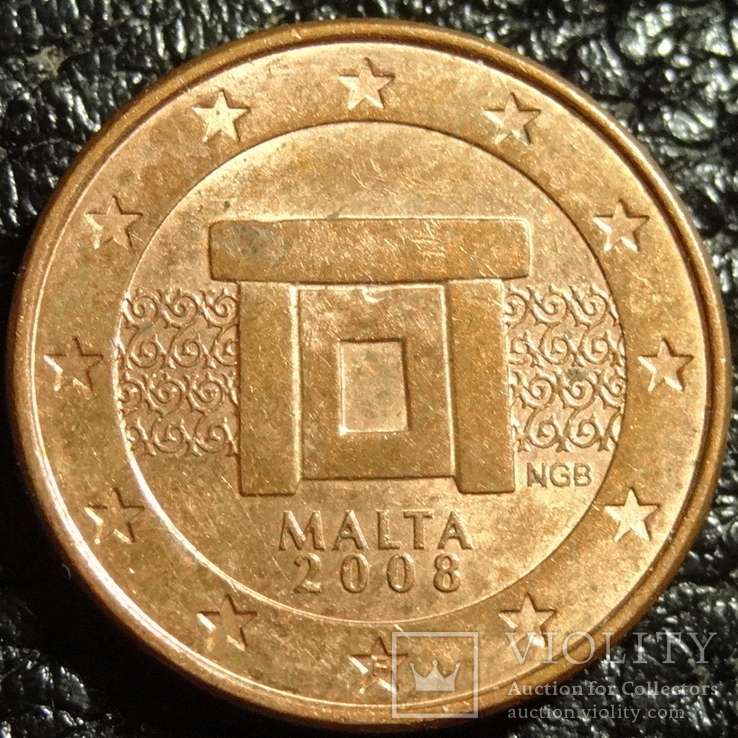 1 євроцент Мальта 2008