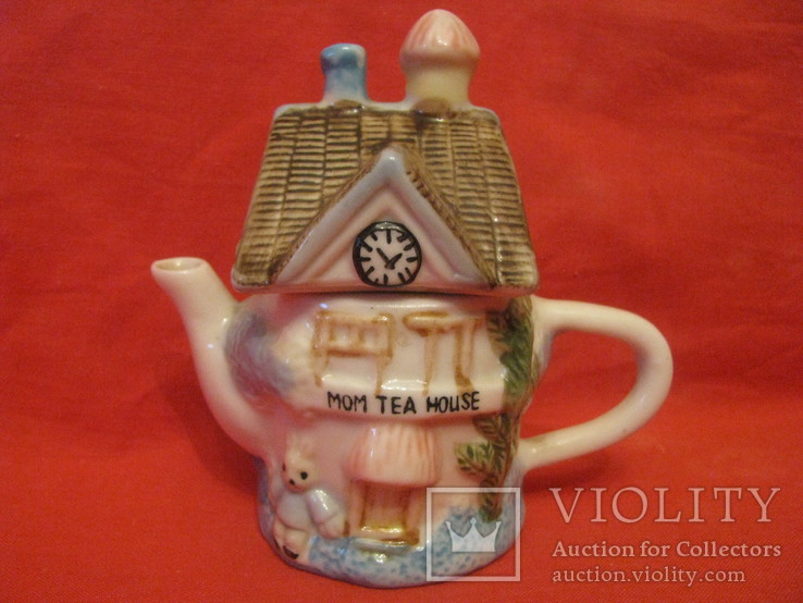 Коллекционный чайник - миниатюра - Чайный домик - Англия., фото №2