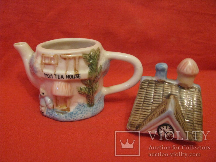Коллекционный чайник - миниатюра - Чайный домик - Англия., фото №6