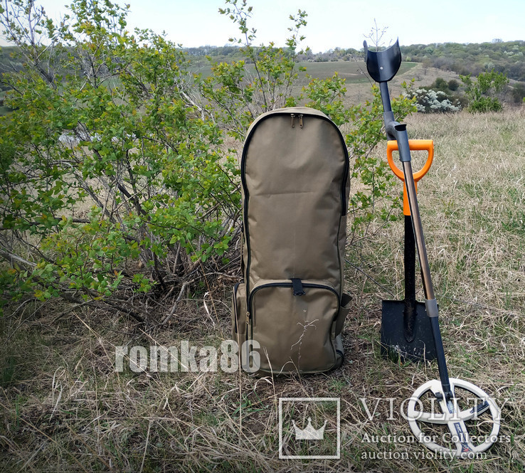 Рюкзак для металлоискателя и лопаты, фото №3
