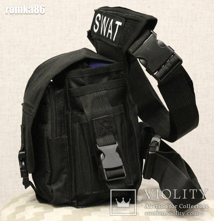 Универсальная тактическая (набедренная) сумка на бедро Swat ( 300), фото №6