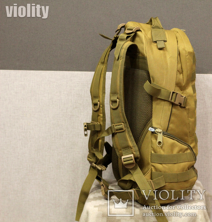 Тактический (городской, штурмовой) рюкзак с системой M.O.L.L.E на 30 литров (ta30), фото №7