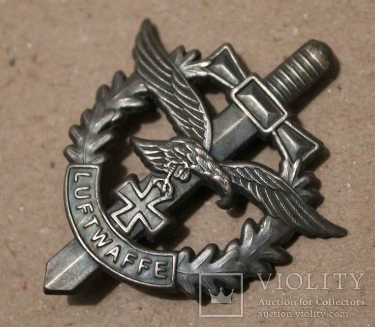 Знак "Luftwaffe" Орел Меч (копия)