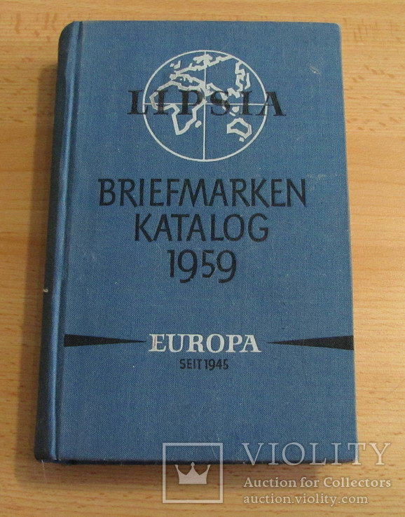 1959 каталог Lipsia, Европа после 1945 г., фото №2