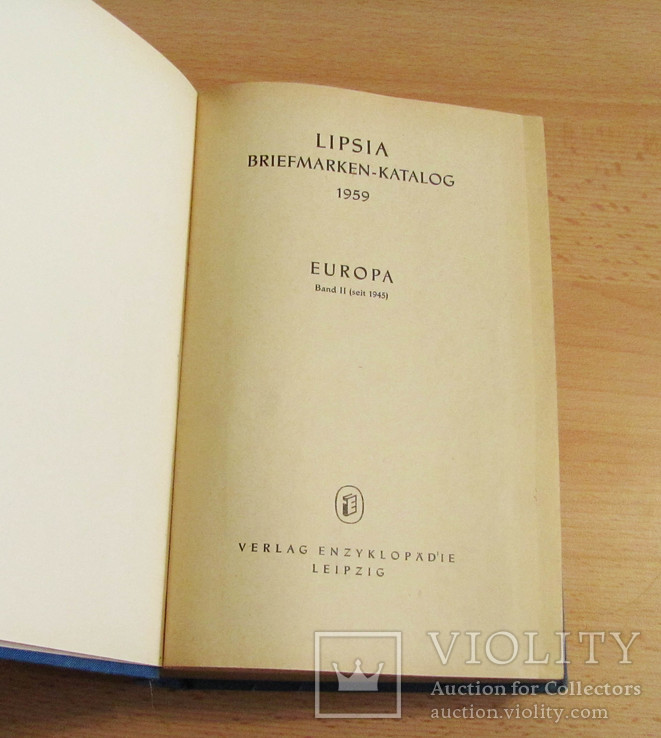 1959 каталог Lipsia, Европа после 1945 г., фото №3