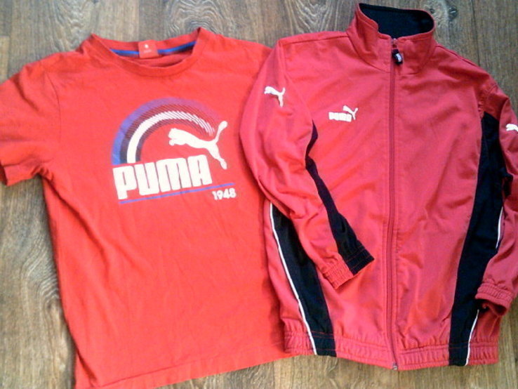 Puma - мастерка + футболка, фото №4
