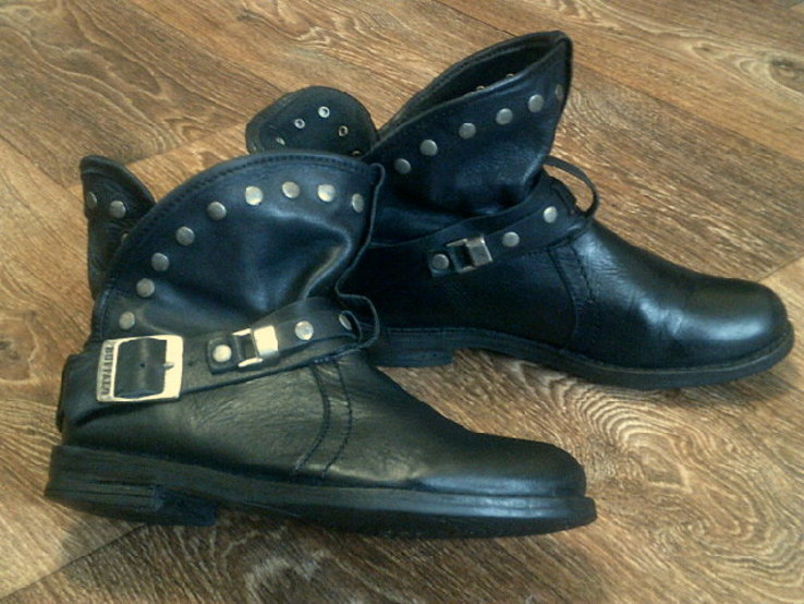 Buffalo(london) - фирменные кожаные ботинки разм.37, фото №10