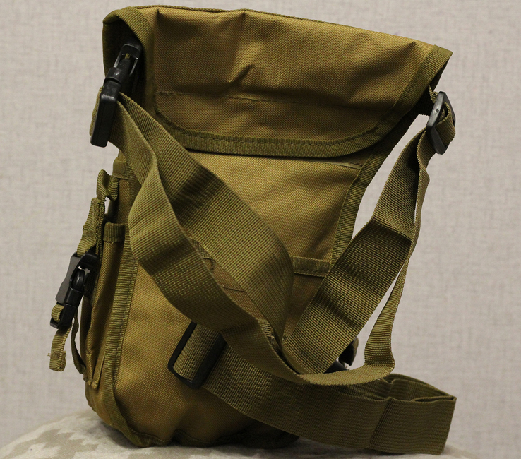 Универсальная тактическая (набедренная) сумка на бедро Swat кайот, фото №8