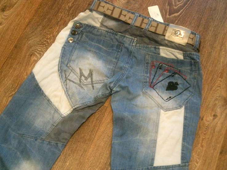 Kosmo jeans - стильные фирменные джинсы разм.34, numer zdjęcia 11