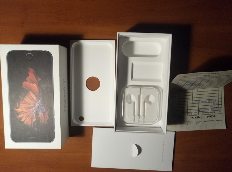 Коробка iPhone 6s 16GB (оригинал), фото №5
