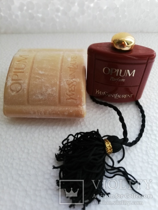   Opium parfum Yves Saint Laurent + мыло. Дорожный набор, фото №2