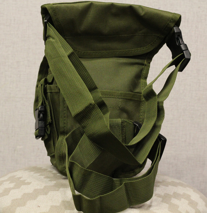 Универсальная тактическая (набедренная) сумка на бедро Swat (олива), numer zdjęcia 7