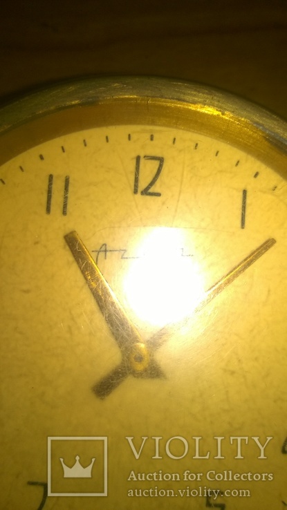 Часы:" Агат", c настольного набора. 1965 г., фото №4