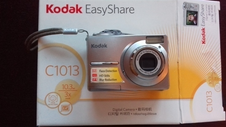 Фотоаппарат Kodak C1013 + карта памяти на 1ГБ в подарок, фото №2