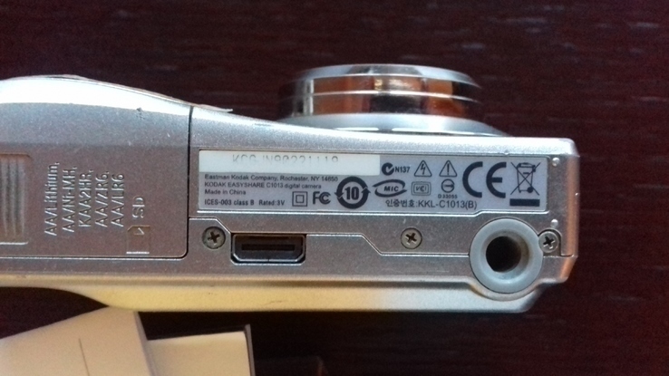Фотоаппарат Kodak C1013 + карта памяти на 1ГБ в подарок, фото №4