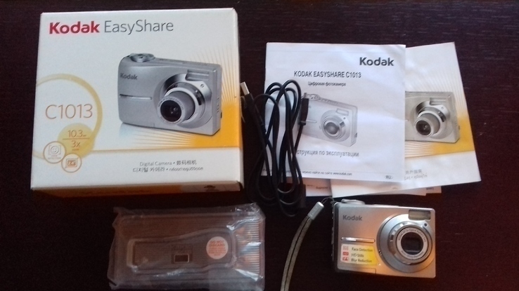 Фотоаппарат Kodak C1013 + карта памяти на 1ГБ в подарок, фото №6