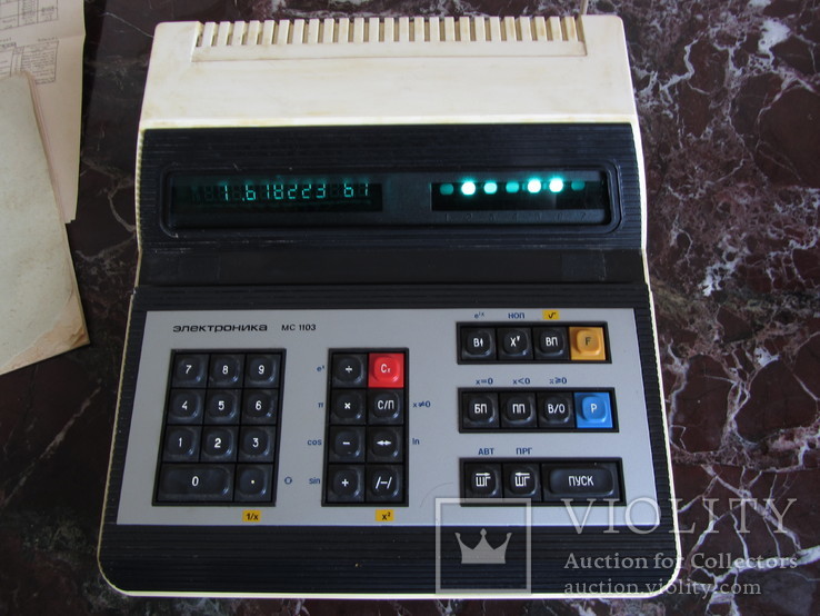 Калькулятор,вычислительная машина Электроника МК 1103, фото №2