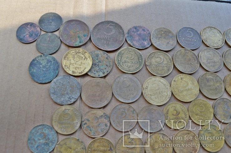 Монеты до реформы разные 269 шт, фото №3
