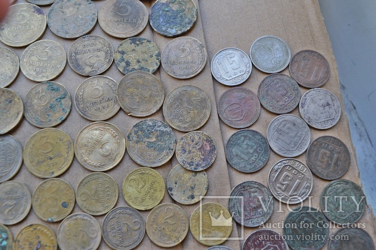 Монеты до реформы разные 269 шт, фото №7