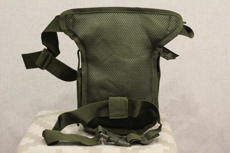 Тактическая универсальная (набедренная) сумка Swat олива, фото №4