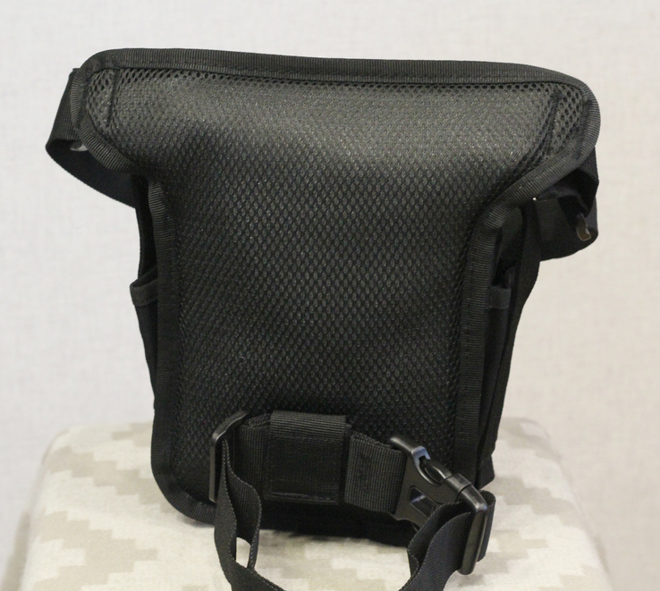 Тактическая универсальная (набедренная) сумка Swat черная, фото №9