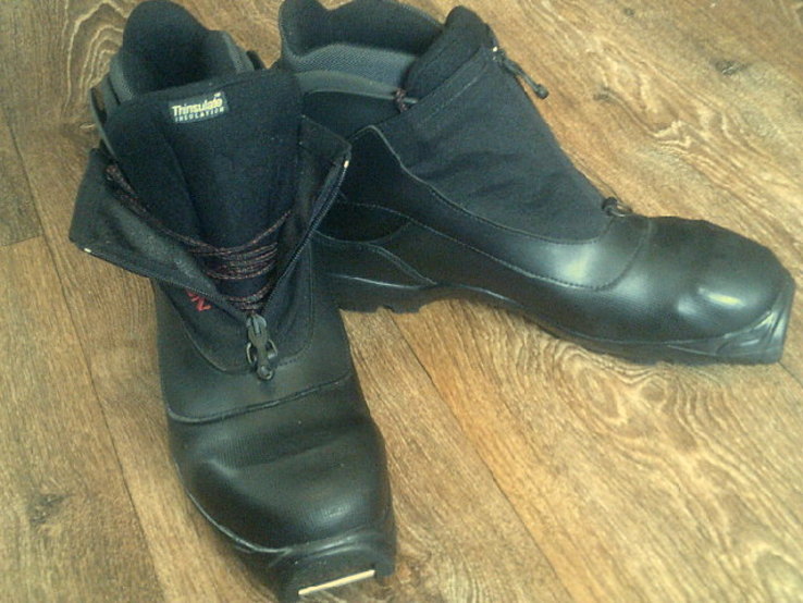 Salomon (Румыния) - фирменные профи ботинки для бег.лыж 30,5 см., фото №4