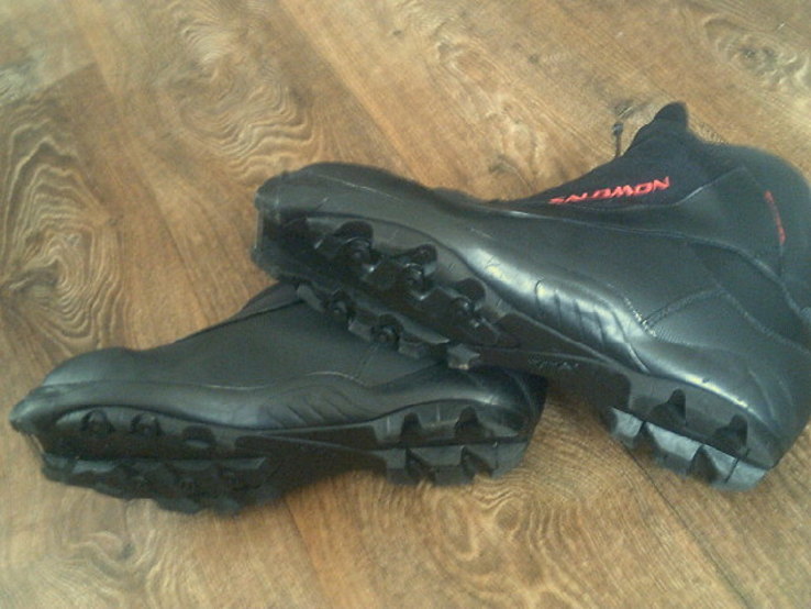 Salomon (Румыния) - фирменные профи ботинки для бег.лыж 30,5 см., фото №9