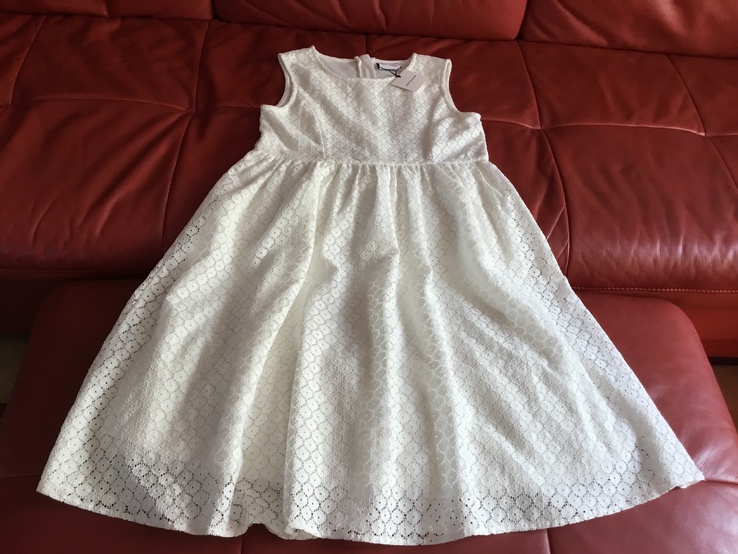 Платье белое воздушное, фото №3