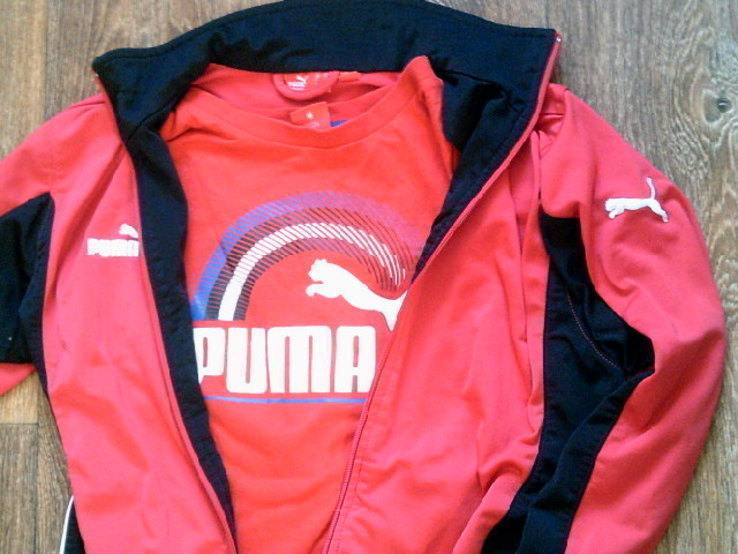 Puma - мастерка + футболка, фото №2