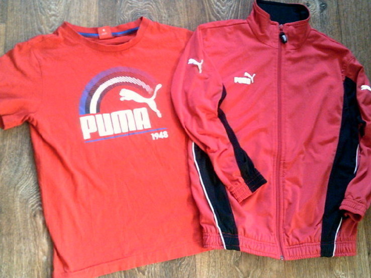 Puma - мастерка + футболка, фото №3