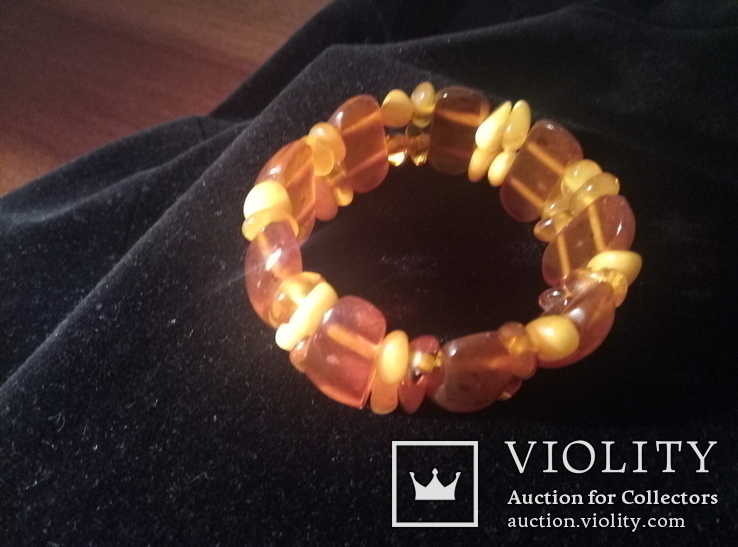 Amber bracelet of different types, photo number 2
