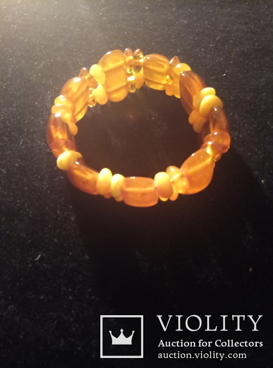 Amber bracelet of different types, photo number 3