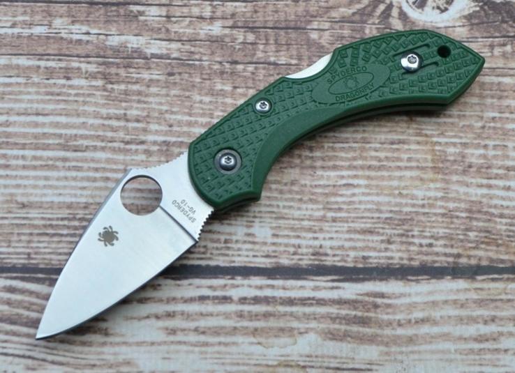 Нож Spyderco Dragonfly 2 Green реплика, numer zdjęcia 2