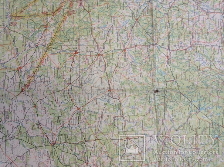 Аэронавигационная карта Генеральный штаб Москвы 1966, photo number 10