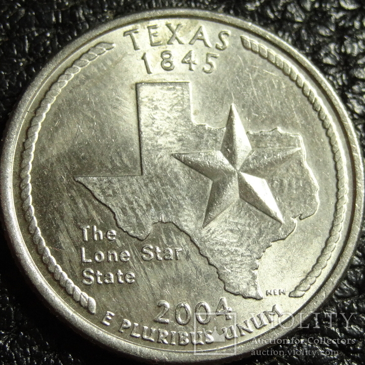 25 центів 2004 P США Техас