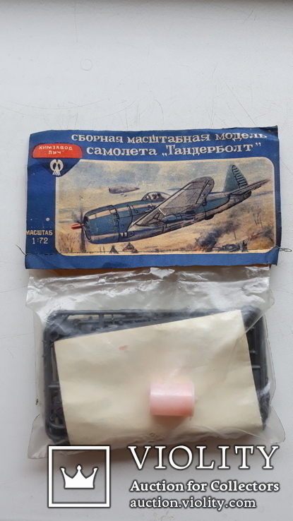 Игрушка Модель Самолет Тандерболт 1:72 СССР, фото №2