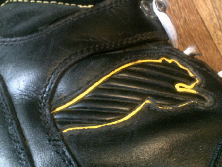 Puma - ботинки кожаные защитный носок разм.47, фото №12