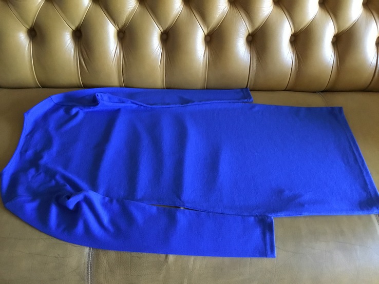 Платье Amisu, новое, стрейч, XS/S, синее, фото №6