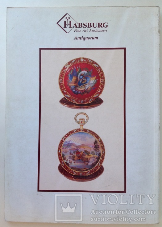 1991  Каталог аукциона Habsburg. Коллекция часов., фото №3