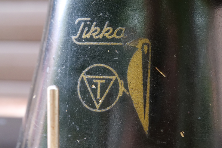 Швейная ретро машинка Tikkakoski 50-хх годов. Финляндия, фото №4