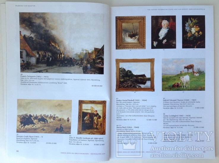 2007  Bruun Rasmussen. Каталог аукциона живописи и антиквариата, фото №8