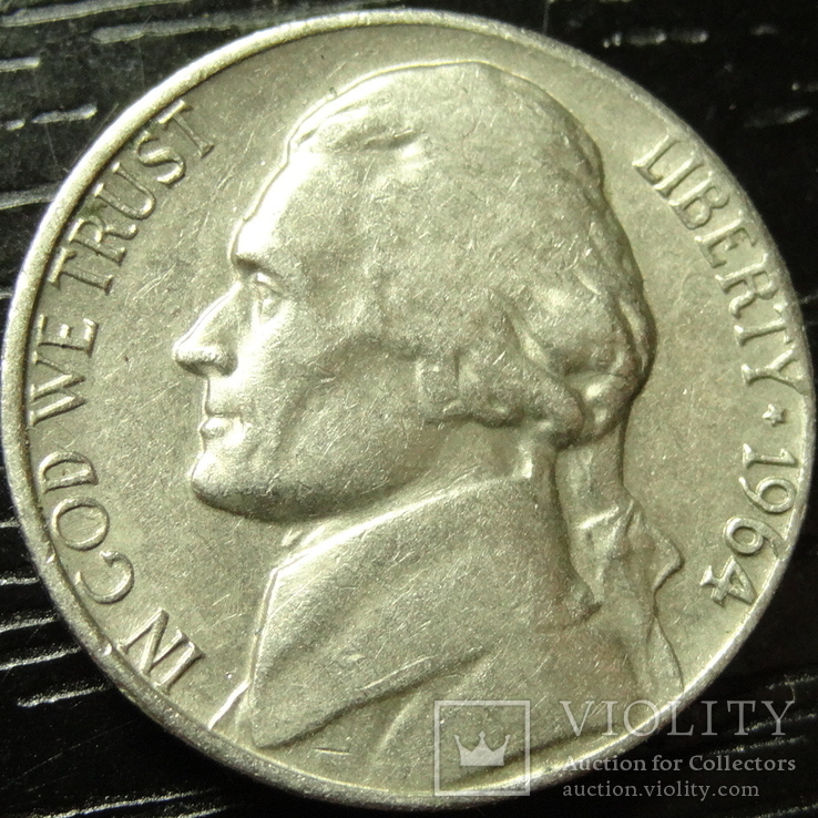 5 центів США 1964