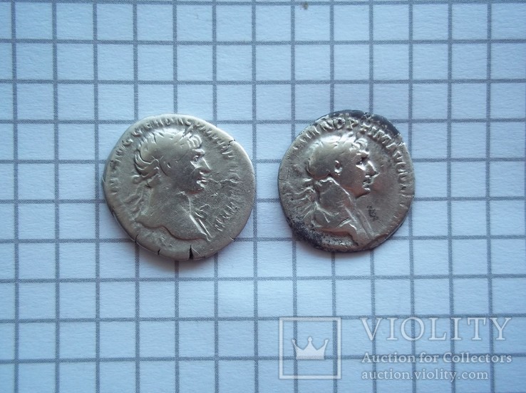 Два Траяна, денарії., фото №7