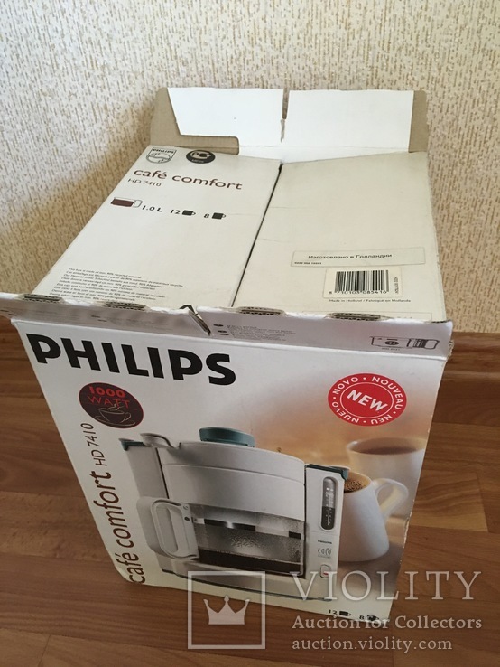 Кофеварка Филлипс Philips HD7410 мade in Holland новая, фото №3