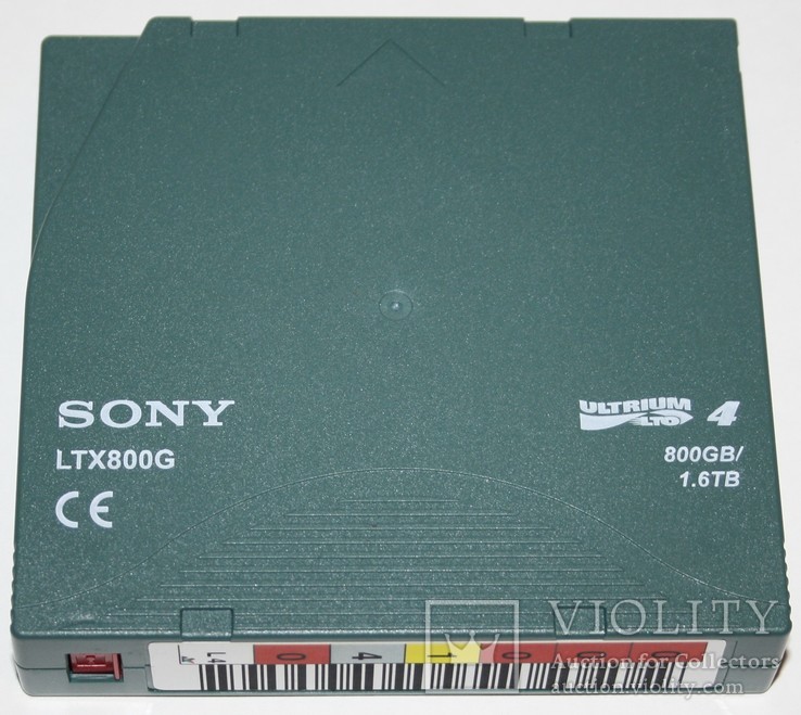 Ленточный картридж для стримера Sony LTX800G 800Gb/1,6Tb (формат LTO Ultrium 4), фото №2
