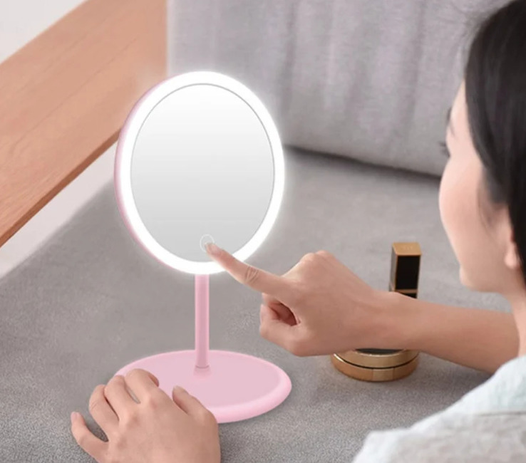 Зеркало с LED подсветкой для макияжа, Led Lighted, фото №4