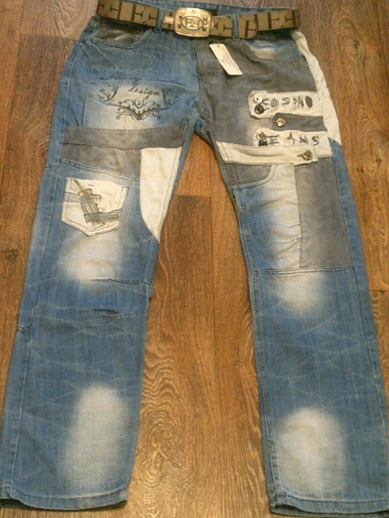 Kosmo jeans - стильные фирменные джинсы разм.34