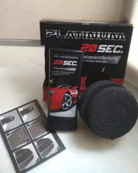 Полироль для авто platinum 20 sec (Германия)